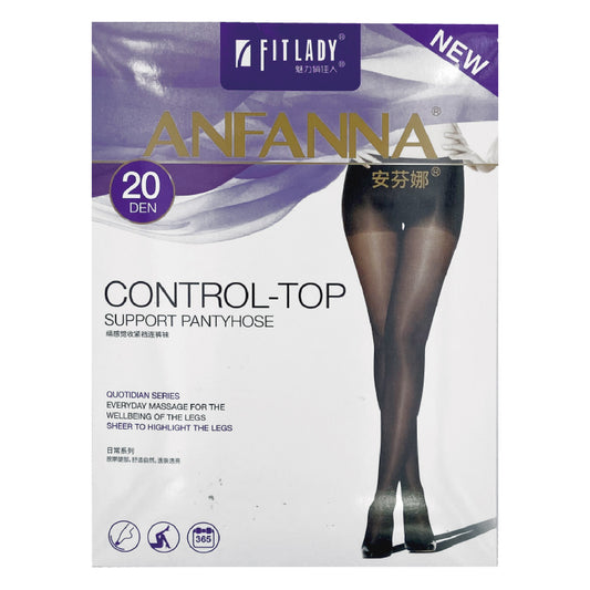 20D Control Top Support Pantyhose A6K011