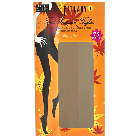 【量大優惠】 FITLADY 75D 天鵝絨全織彈力襪褲【黑/肉/深藍】