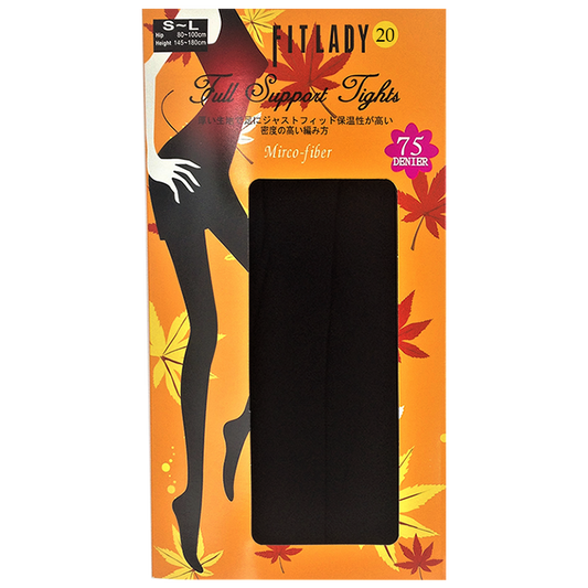 【量大優惠】 FITLADY 75D 天鵝絨全織彈力襪褲【黑/肉/深藍】